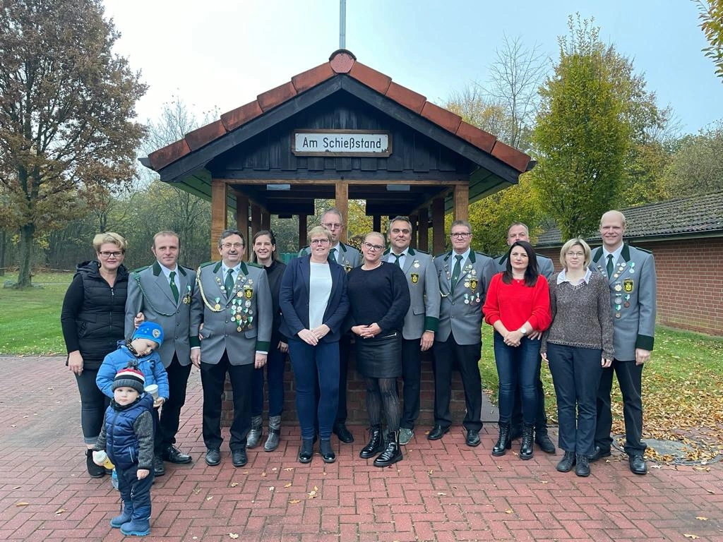 Gruppenbild der Schützengarde Die Thronstürmer