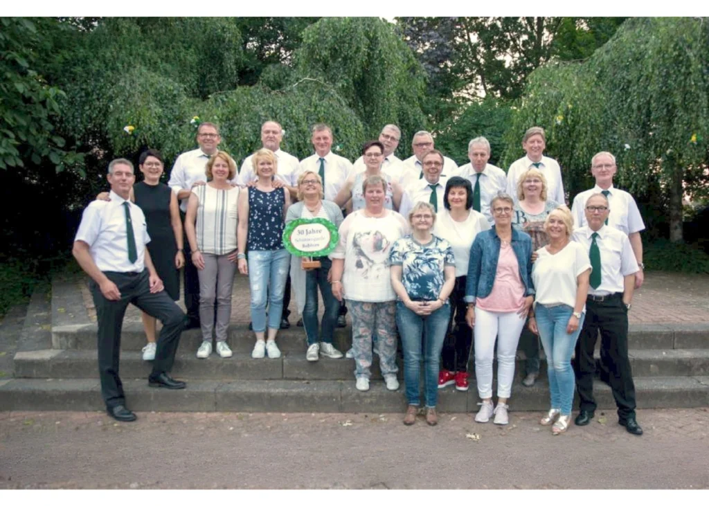 Gruppenbild der Schützengarde Die Bobbies