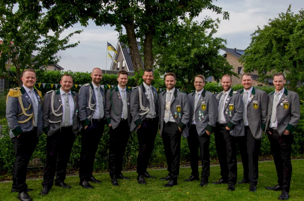 Gruppenfoto der Garde Heckenschützen