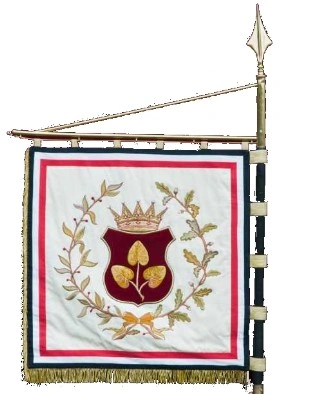 Fahne der Schützengesellschaft Stadt Freren
